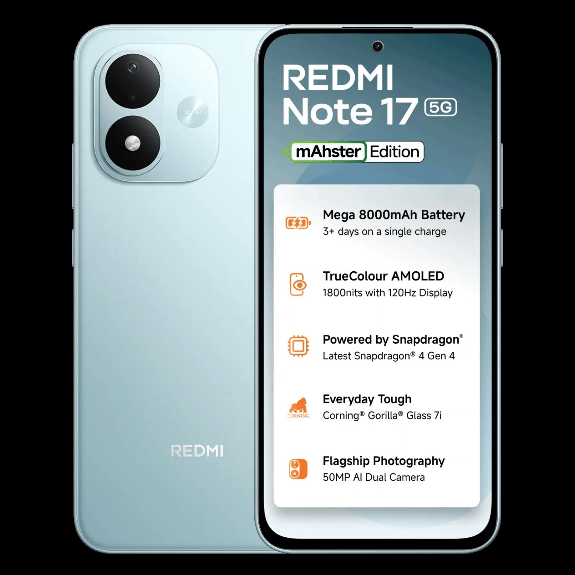 REDMI NOTE 17 5G 8GB/128GB ARCTIC BLUE