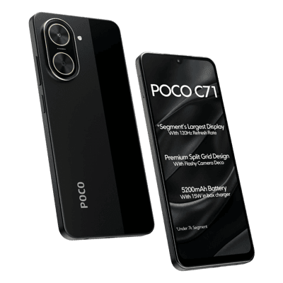 POCO C71 4GB/64GB POWER BLACK