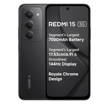 REDMI 15 5G 8/256GB MIDNIGHT BLACK
